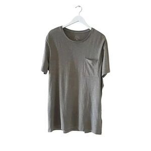 J Crew Garment Dyed Army Green Cotton Distressed Front Pocket Short SZ L # 1409